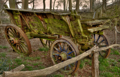 Antique cart photo