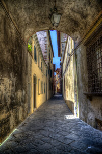 Narrow street photo