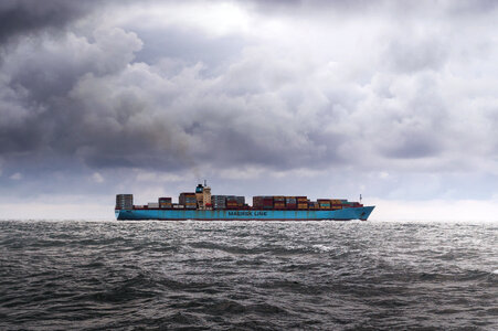 Container ship photo