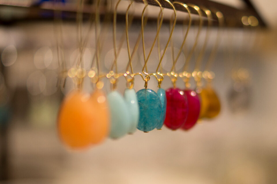 Colorful jewelery
