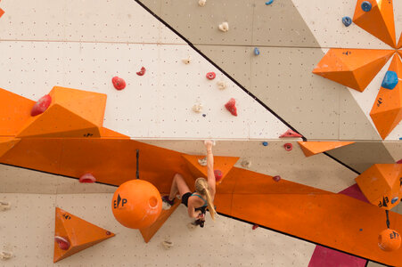 Wall climbing photo