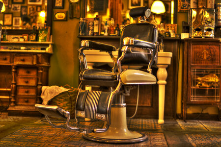Barber chair photo