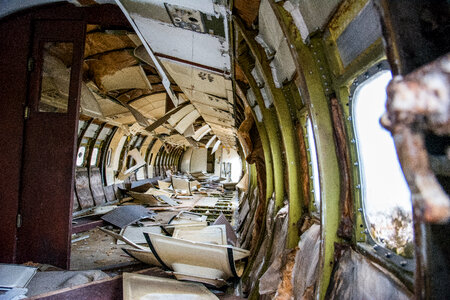 Plane wreck photo