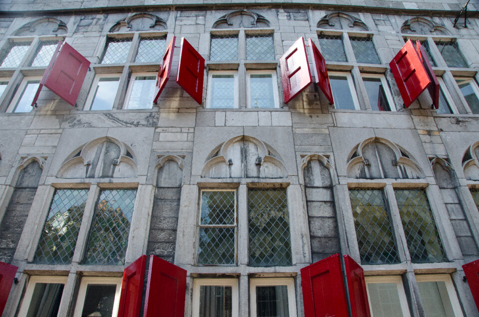 Old windows in Utrecht