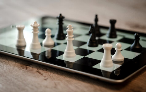 Ipad chess photo