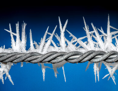 Iced wire