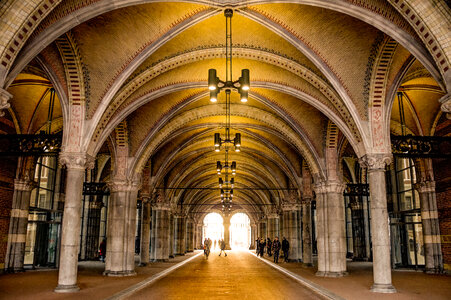 Rijksmuseum underpass photo