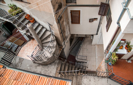 Tuscan stairs photo