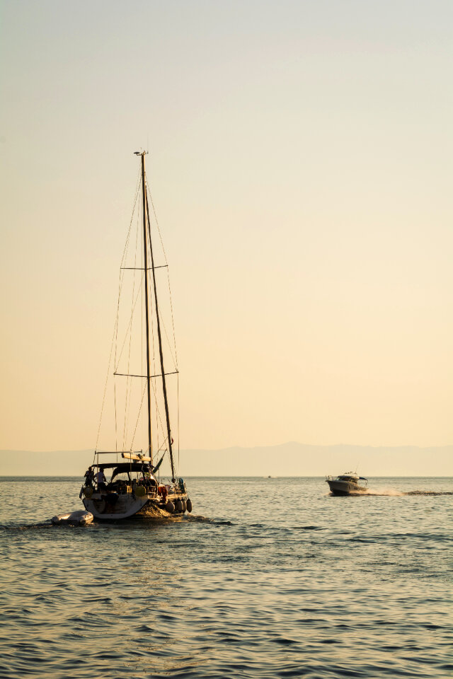 Sailboat in Sunset
