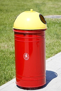 Ecology dump bins litter
