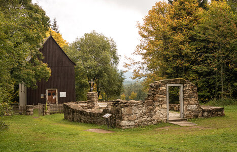 Ruins of a Church in Е umava