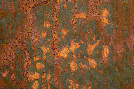 Rusted Metal Plate photo