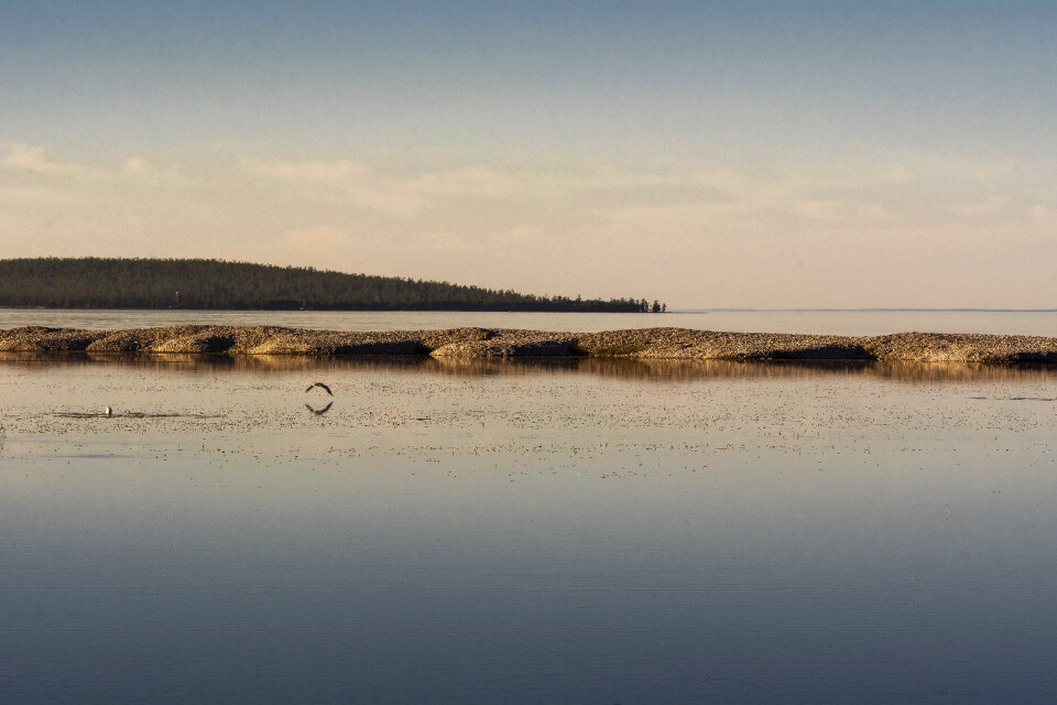 KhГ¶vsgГ¶l Lake in Mongolia photo