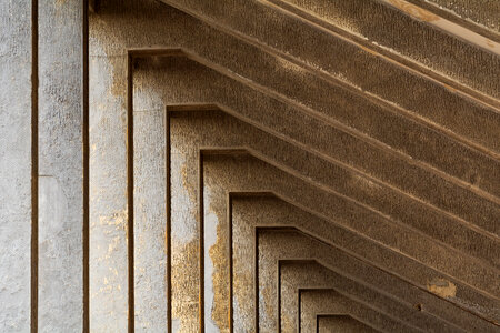 Brutalist Architecture Close-Up photo