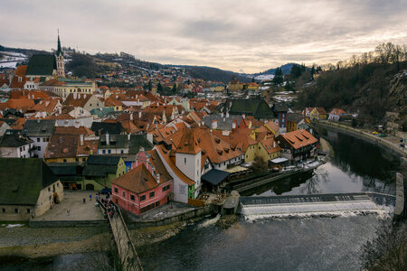 ДЊeskГЅ Krumlov Townscape photo