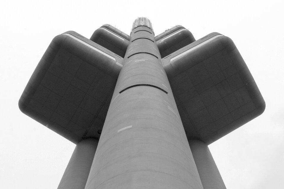Zizkov TV Tower in Prague