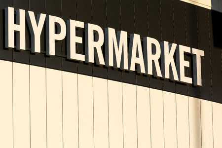 Hypermarket Sign photo
