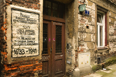 Jewish House in Kazimierz, Krakow photo