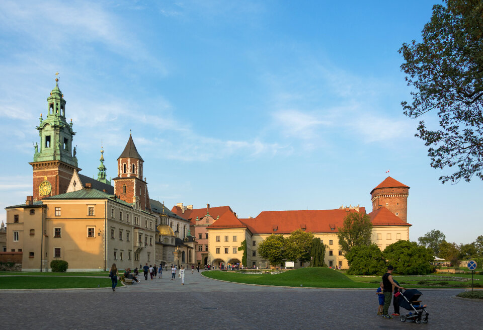 Wawel castle in Krakow