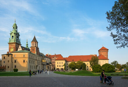 Wawel castle in Krakow
