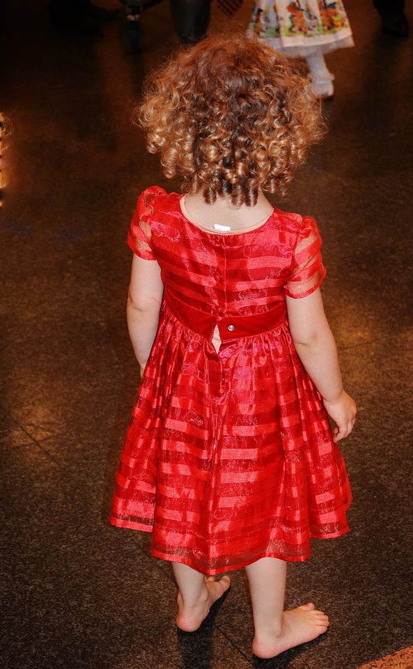 Portrait colors red