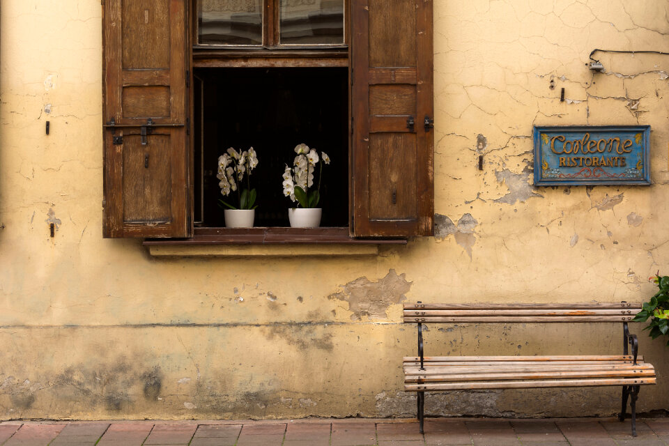 Italian street detail photo