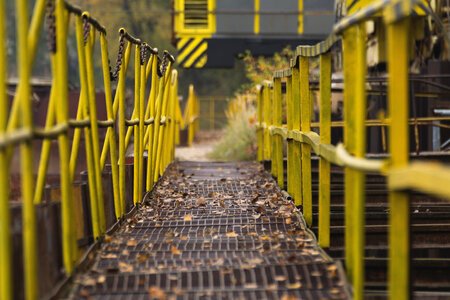 Diminishing perspective – footbridge photo