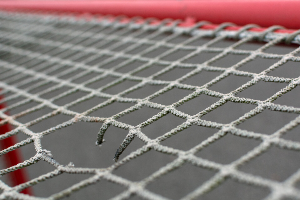 Hole in Soccer Net