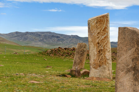 Deer Stones in Mongolia