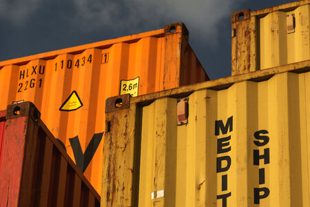 Shipping Containers photo