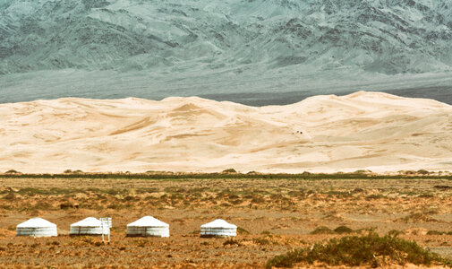 Gobi Desert in Mongolia photo