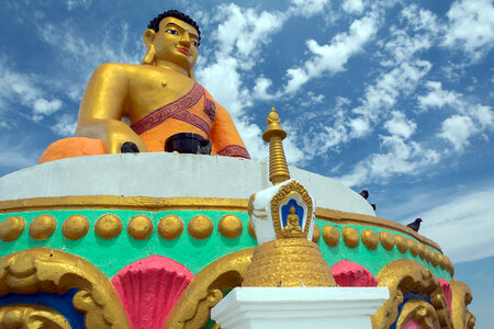 Statue of the Buddha photo