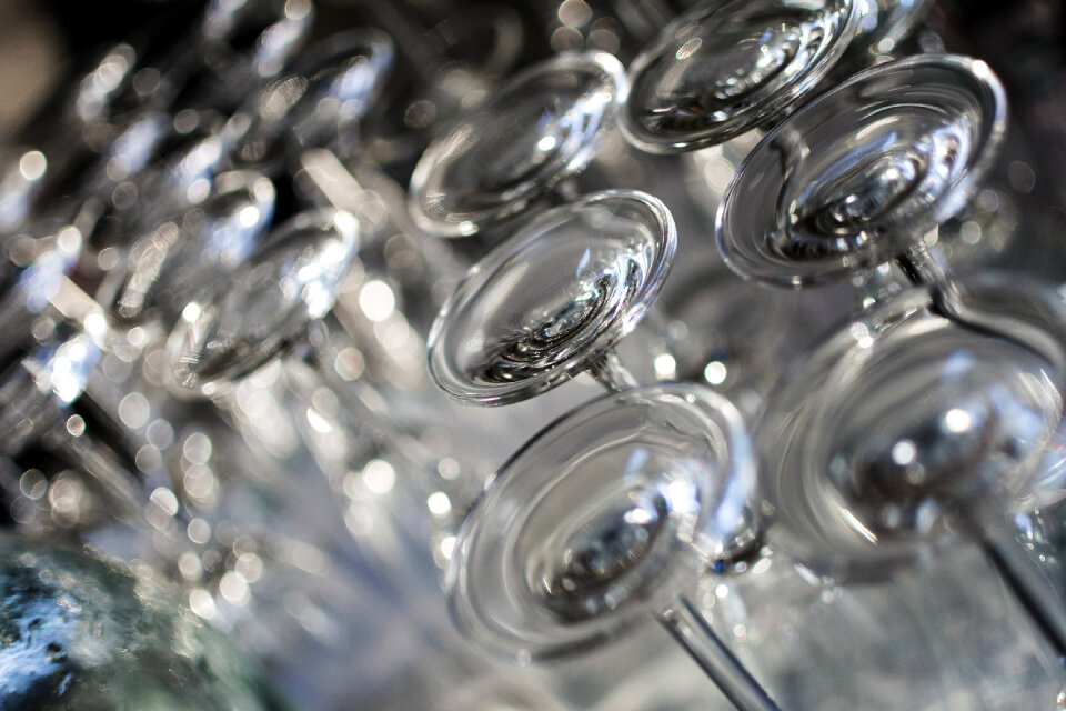 Clean Wine Glasses