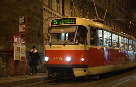 Tramway in Prague photo