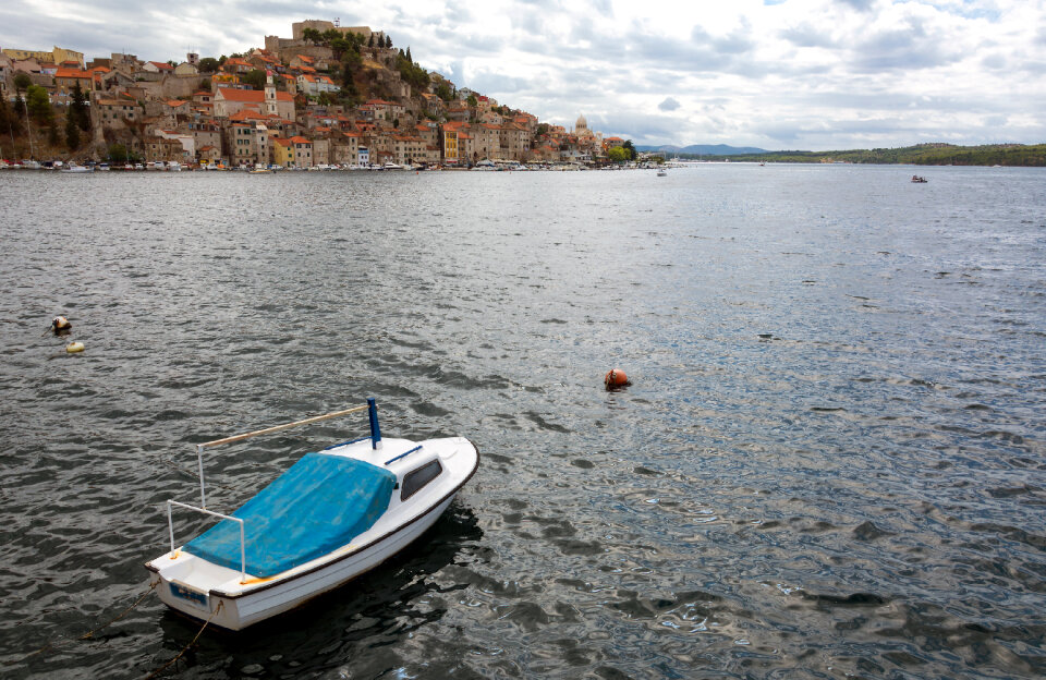 Е ibenik City in Croatia