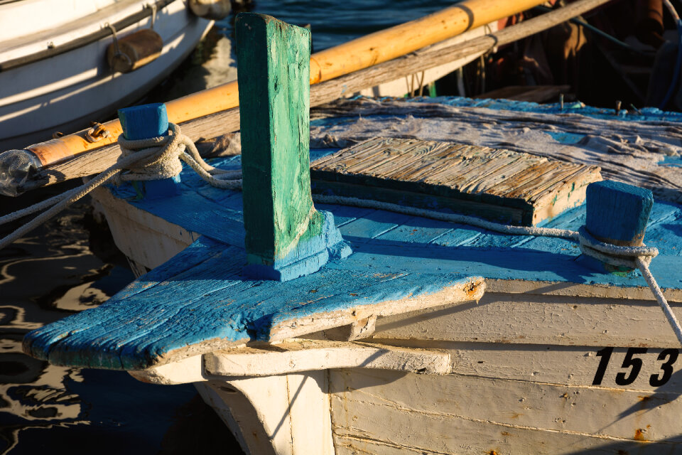 Fishing Boat Close Up photo