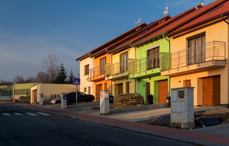 Colorful Terraced Houses
