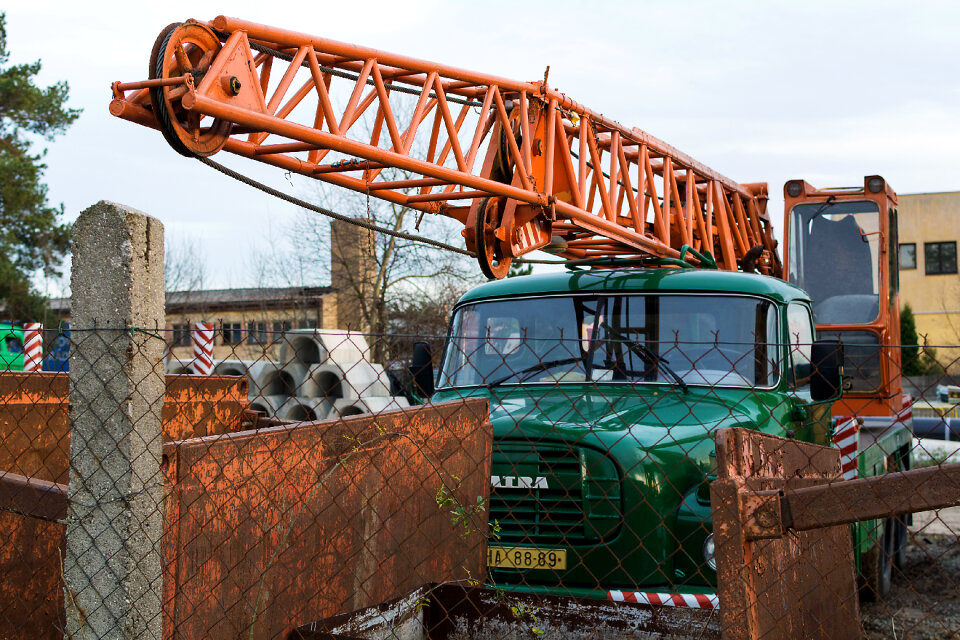 Mobile crane – Tatra 148