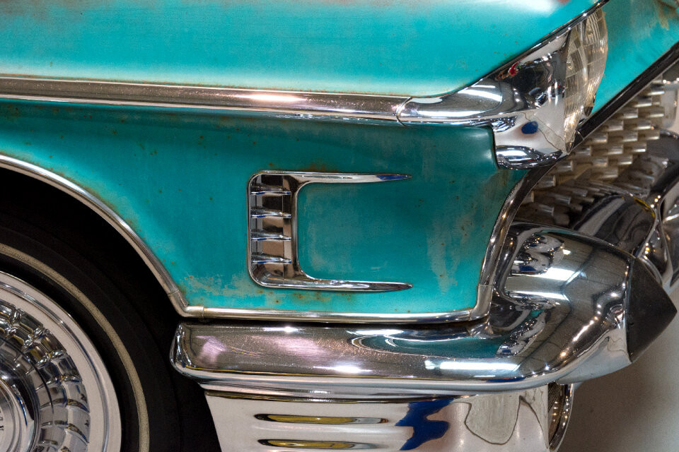 Old American Car Detail