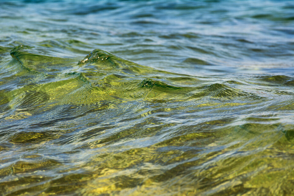 Sea waves (water surface)