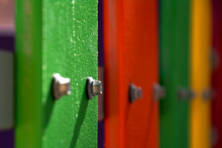 Colored fence