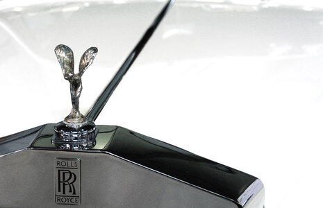 Rolls Royce Car Close Up