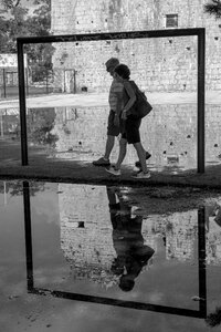 People in the frame