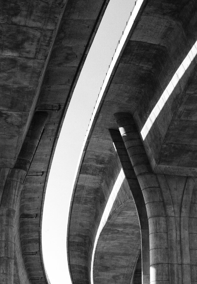 Highway Bridge – Bottom View photo