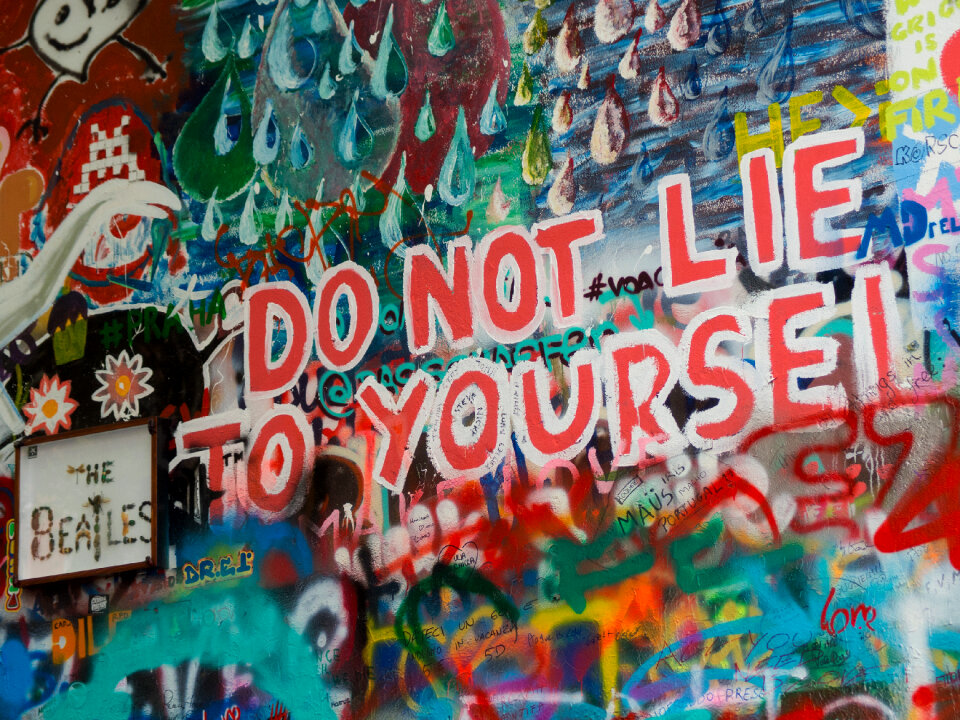 Lennon Wall In Prague
