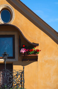 Detail Of An Old Prague House