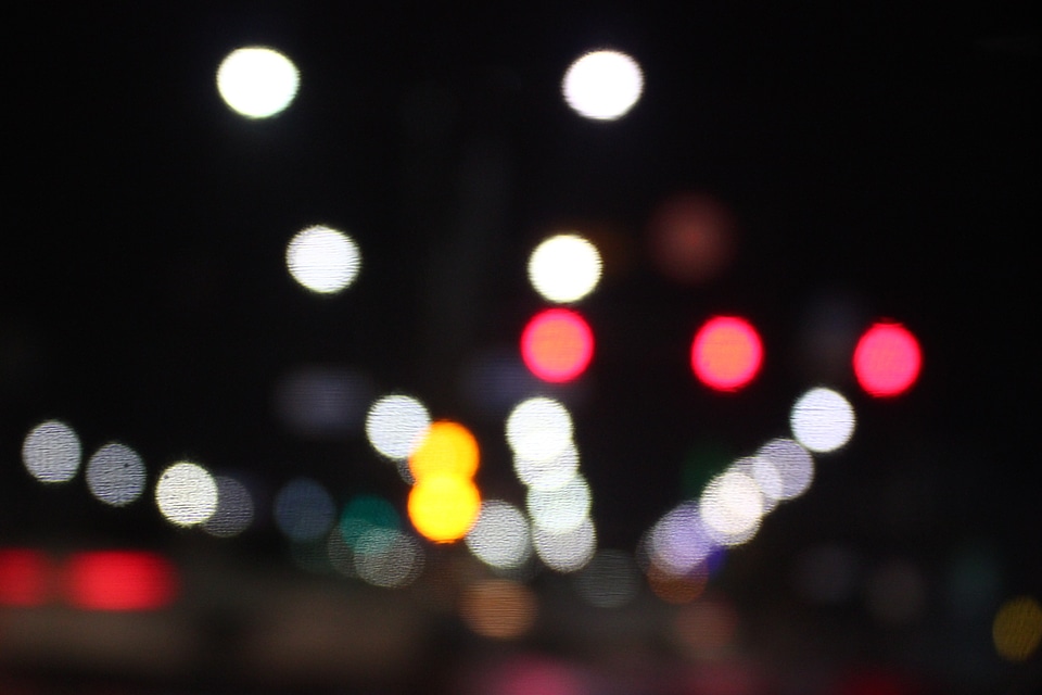 Landscape night view lighting