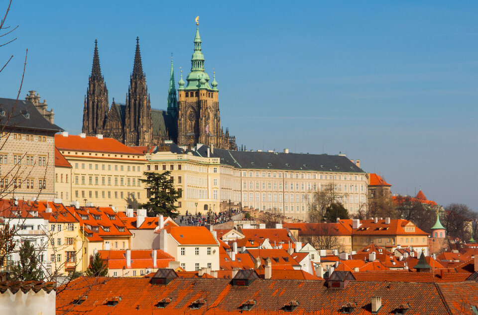 Prague Castle And St. Vitus Cathedral
