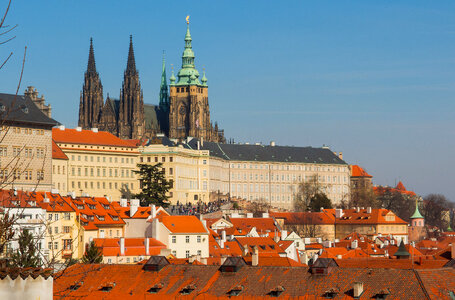 Prague Castle And St. Vitus Cathedral photo