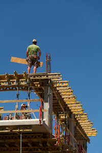 Workers At a Construction Site photo